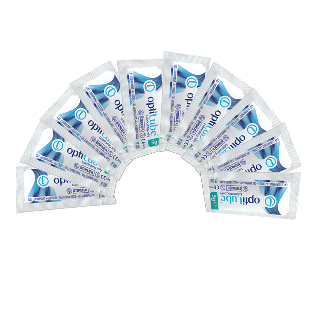 Optilube Lubricating Jelly 5g sachet (10 pk)