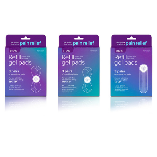 iTENS refill gel pad replacements