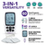 3-in-1 Combo Elite - TENS, EMS, Massager with Body Mapping & USB Rechargeable 
