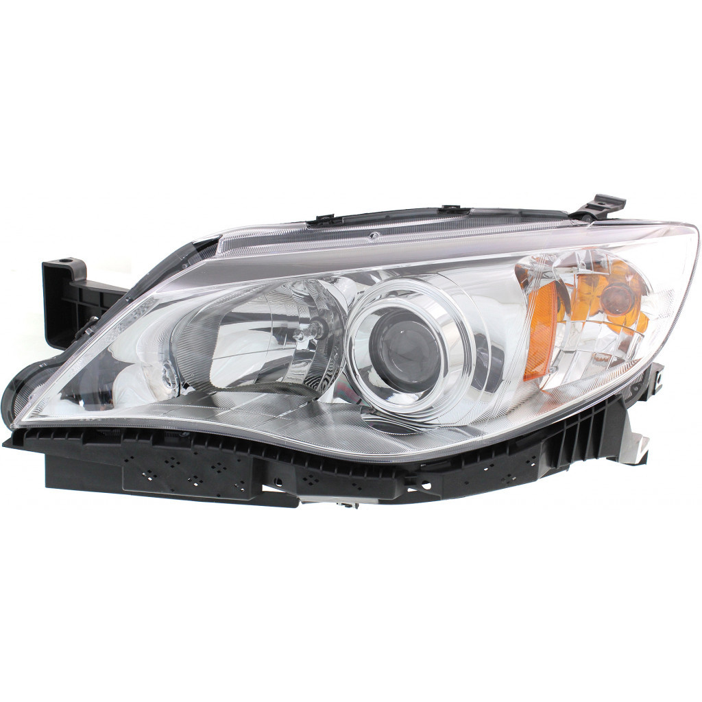 CarLights 360:For 2012 2013 2014 2015 2016 Audi A 4 Headlight Assembly Driver Side with Bulbs Black Housing DOT Certified For AU 2502175 CarLights360: For 2012 2013 2014 Subaru Impreza Headlight Assembly