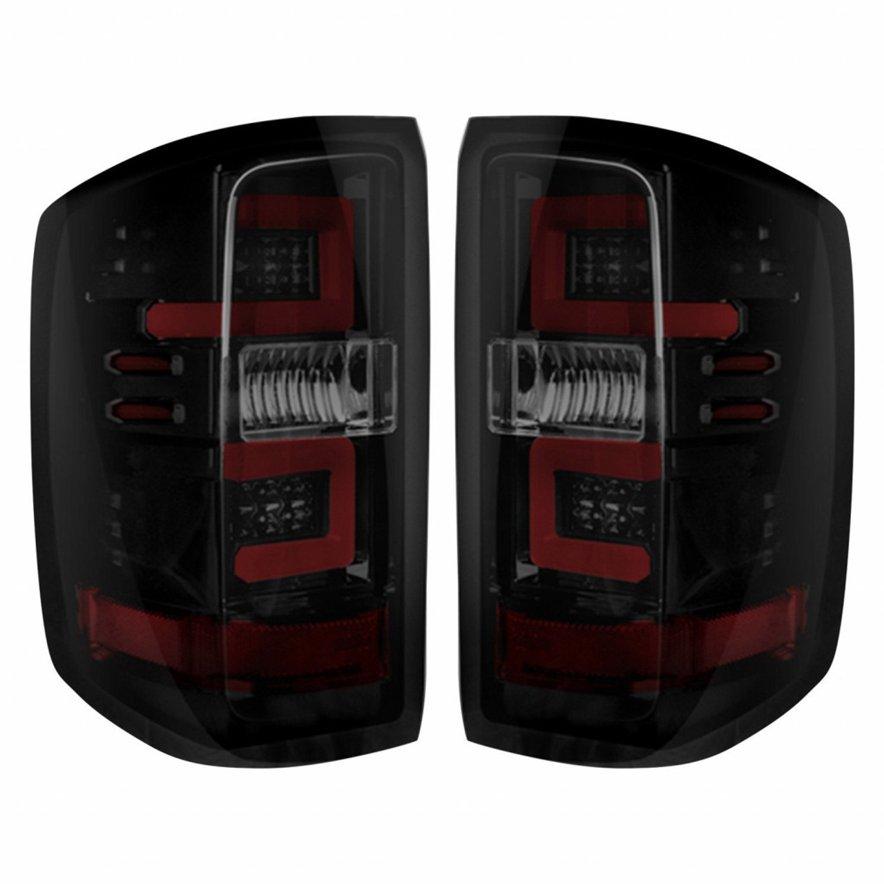 Recon Tail Lights For GMC Sierra 2500/3500 2014 2015 2016 2017 2018 2019 Dually OLED