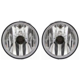 For Dodge Ram Pickup R1500/R2500 Fog Light Assembly 1999 00 01 2002 Driver and Passenger Side | Pair | w/ Sport Package | DOT Certified | CH2592119 | 55076942AB