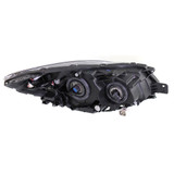 CarLights360: For 2012 2013 SUBARU IMPREZA Head Light Assembly Driver Side w/Bulbs (Black Housing) - (DOT Certified) Replacement for SU2502140 (CLX-M1-319-1123L-AF2-CL360A1)