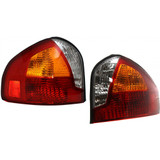 CarLights360: For Hyundai Santa Fe Tail Light 2001 02 03 2004 Pair Driver and Passenger Side HY2800125 | HY2801125 (PLX-M1-320-1928L-AS-CL360A1)