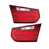 CarLights360: For BMW 328d Back Up Tail Light 2012 13 14 2015 Driver and Passenger Side Pair CAPA Certified For BM2802115 + BM2803115 (PLX-M1-443-1336L-UC-CL360A2)