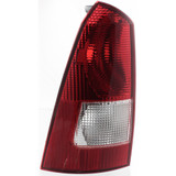 CarLights360: For 2003 2004 2005 2006 2007 FORD FOCUS Tail Light Assembly Driver Side (Black Housing) - Replacement for FO2800192 (CLX-M1-329-1914L-US2-CL360A1)