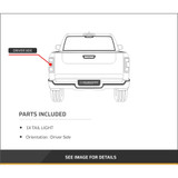 CarLights360: For Kia Sorento Tail Light Assembly 2016 Driver Side Halogen Type w/ Bulbs CAPA Certified KI2802108 (CLX-M0-17-5564-00-9-CL360A1)