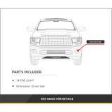 CarLights360: For Ford Escape Fog Light Assembly 2005 2006 Driver Side DOT Certified For FO2592194 (CLX-M0-19-5811-00-1-CL360A1)