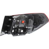 CarLights360: For Subaru Legacy Tail Light Assembly 2010 11 12 13 2014 Driver Side DOT Certified For SU2804104 (CLX-M0-11-6380-01-1-CL360A1)
