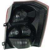 For Dodge Caliber Tail Light Assembly 2007 Driver Side w/ Bulbs DOT Certified Replacement for CH2818109 (CLX-M0-11-6204-00-1-CL360A1)