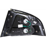 CarLights360: For Nissan Sentra Tail Light Assembly 2000 2001 2002 2003 Driver Side DOT Certified For NI2800148 (CLX-M0-11-5402-00-1-CL360A1)