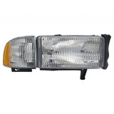For Dodge Ram Headlight Assembly 1994-2001 Passenger Side DOT Certified CH2503101 | 55076748AO ;w/o Sport Pkg (CLX-M0-20-3016-78-1)