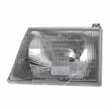 CarLights360: For Ford E-350 Super Duty Headlight Assembly 2004-2007 Driver Side FO2502153 (CLX-M0-20-3075-90-CL360A10)