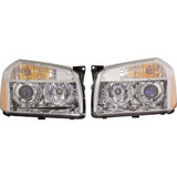 For Dodge Magnum 05-07 Headlight Assembly Projector W/O LED Type Chrome (CLX-M0-M34-1101P-AS1)