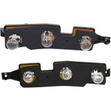 For 1988-2000 GMC Pickup Taillight Housing Pair GM2806101 + GM2807101 (PLX-M0-17-332-1914LB)