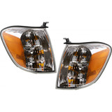 CarLights360: For 2005 2006 2007 Toyota Tundra Turn Signal Light Assembly Driver and Passenger Side Pair Limited/SR5 Double Cab | w/Bulbs DOT Certified | TO2531147, TO2530147 | 815100C030, 815200C030 (PLX-M0-18-5992-00-1-CL360A2)