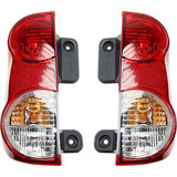 CarLights360: For Nissan NV200 Tail Light Assembly 2013-2021 Driver and Passenger Side DOT Certified w/Bulbs | Replaces NI2801201, NI2800201 | 265503LM0A, 265553LM0A (PLX-M0-11-6616-00-1-CL360A2)