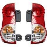 CarLights360: For Nissan NV200 Tail Light Assembly 2013-2021 Driver and Passenger Side DOT Certified w/Bulbs | Replaces NI2801201, NI2800201 | 265503LM0A, 265553LM0A (PLX-M0-11-6616-00-1-CL360A2)