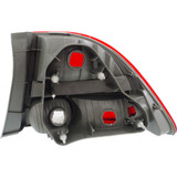 CarLights360: For 2006 2007 2008 Honda Civic Tail Light Assembly Driver and Passenger Side CAPA Certified  - Replaces HO2800166 (Vehicle Trim: Sedan; ELECTRIC/GAS) (PLX-M0-11-6166-01-9-CL360A1)