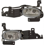 CarLights360: For 2011 2012 Honda Accord Fog Light Assembly Driver and Passenger Side DOT Certified w/Bulbs - Replaces HO2592128 (Vehicle Trim: Sedan) (PLX-M0-19-6052-00-1-CL360A1)