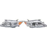CarLights360: For 2010 2011 Toyota Camry Headlight Assembly Driver and Passenger Side DOT Certified  - Replaces TO2518125 (Vehicle Trim: GAS; JAPAN BUILT) (PLX-M0-20-9090-01-1-CL360A1)