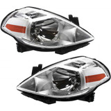 CarLights360: For 2007 2008 2009 2010 2011 2012 Nissan Versa Hatchback Headlight Assembly Driver and Passenger Side CAPA Certified w/Bulbs - Replaces NI2502165 (PLX-M0-20-6838-00-9-CL360A2)