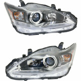 CarLights360: For 2011 2012 2013 2014 2015 2016 Lexus CT200h Headlight Assembly Driver and Passenger Side CAPA Certified w/Bulbs Halogen Type - Replaces LX2502151 (PLX-M0-20-9260-00-9-CL360A1)