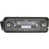 Carlights360: For 2006 2007 2008 2009 VOLKSWAGEN GTI License Plate Light Driver OR Passenger Side | Single Piece | w/Bulbs Tail Light - Replacement for VW2870107 (CLX-M1-440-2108N-AQ-CL360A3)