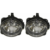 CarLights360: For Mazda Tribute Fog Light 2001 2002 2003 2004 Driver and Passenger Side | Pair | DOT Certified | Replacement For MA2592101 + MA2592101