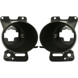 Karparts360 Replacement For Lin-coln Ma-rk LT Foglight Housing 2006 2007 2008 Pair Driver and Passenger Side Replaces FO2600101 + FO2601101 (PLX-M1-329-1701L-UD-CL360A2)