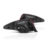 CarLights360: For Lexus ES350 Tail Light 2010 2011 2012 Pair Driver and Passenger Side LX2804104 + LX2805104 (PLX-M1-323-1907L-US-CL360A1)