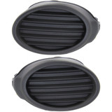 CarLights360: For Ford Focus Fog Light Bezel Cover 2012 2013 2014 Pair Driver and Passenger Side For FO1038116 + FO1039116 (PLX-M1-329-2511L-UD-CL360A1)