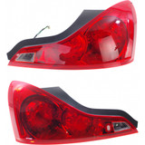 CarLights360: For Infiniti Q60 Tail Light 2014 2015 Pair Driver and Passenger Side DOT Certified IN2800122 + IN2801122 (PLX-M1-324-1905L-AF-CL360A2)