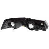 CarLights360: For Ford Mustang Headlight 2001 2002 2003 2004 Pair Driver and Passenger Side Black Housing For FO2502177 + FO2503177 (PLX-M1-330-1173L-AS2-CL360A1)