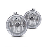 For Dodge Grand Caravan/Charger 2010/Caliber 2010-2012/Challenger 2011-2014(2013 SRT-8 Model)/Chrysler Town & Country 2011-2013 Chrome Trim Fog Light Assembly R=L Single Piece DOT Certified (PLX-M1-332-2030N-AF)