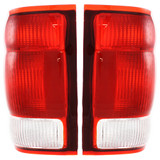 CarLights360: For Ford Ranger Tail Light 2000 Pair Driver and Passenger Side Replaces FO2800149 | FO2801149 (PLX-M1-330-1935L-US-CR-CL360A1)