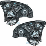 For Lexus RX330 2004-2006 Headlight Assembly HID for USA Built W/O AFS Pair Driver and Passenger Side (DOT Certified) LX2502159, LX2503159 (PLX-M1-311-1169LMAFHM9)