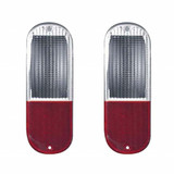 For Chrysler Pontiac Cruiser Back Up Tail Light Assembly 2001-2005 Pair Driver and Passenger Side | (DOT Certified) (PLX-M1-332-1301N-AF)