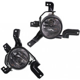CarLights360: For Honda CR-V Fog Light 2007 2008 2009 Pair Driver and Passenger Side Replaces HO2592126 + HO2593126 (PLX-M1-316-2029L-AS-CL360A1)