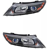 For Toyota Sienna 2006-2010 Headlight Assembly w/HID Type Pair Driver and Passenger Side (PLX-M1-311-1196LMASHM)