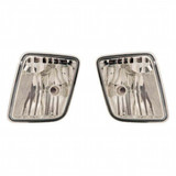 CarLights360: For Mercury Mariner Fog Light 2006 07 08 09 10 2011 Pair Driver and Passenger Side W/ Bulbs Replaces FO2594103 | FO2595103 (PLX-M1-330-2019L-AS-CL360A1)