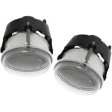 CarLights360: For Dodge Nitro Fog Light 2007 08 09 2010 Driver and Passenger Side | Pair | DOT Certified | Replacement For CH2592137 + CH2592137