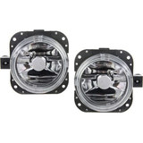 For 2006-2007 Ford Focus Fog Lights Driver and Passenger Side | Pair | w/Appearance Pkg FO2594102 | 3W3Z15200AB, 3W3Z15200AB