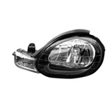 CarLights360: For 2000 2001 2002 DODGE NEON Head Light Assembly (Black Housing) - Replacement for CH2505101 (CLX-M1-332-1147PXAS2-CL360A1)
