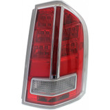 CarLights360: For 2011 2012 CHRYSLER 300 Tail Light Assembly Passenger Side (Chrome) - (DOT Certified) Replacement for CH2801200 (CLX-M1-332-1962R3AF-CL360A1)
