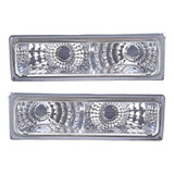 For Chevy/GMC C/K 2010 Truck 1988-1993 Parking Signal COMP. Type Diamond Pair Driver and Passenger Side GM2522119 (CLX-M1-331-1612PXUS6)