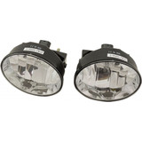 CarLights360: For GMC Envoy Fog Light 2002-2009 Driver and Passenger Side | Pair | w/ Bulbs | DOT Certified GM2592131 + GM2592131