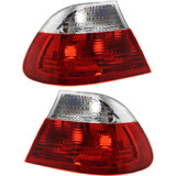 CarLights360: For BMW 328i Tail Light 2000 Driver and Passenger Side Pair For BM2800108 + BM2801108 (PLX-M1-443-1907L-UQ-CR-CL360A3)