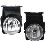 CarLights360: For GMC Sierra 1500 Fog Light 2005 2006 Pair Driver and Passenger Side w/ Bulbs (DOT Certified) GM2592154 + GM2593154 (PLX-M1-334-2008L-AFN-CL360A1)