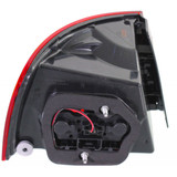 CarLights360: For Volkswagen Jetta Tail Light 2008 2009 2010 Pair Driver and Passenger Side | Black Housing | DOT Certified | VW2800127 + VW2801127 (PLX-M1-340-1923L-AF2-CL360A1)